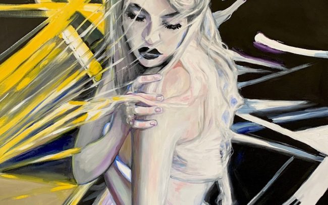 La couleur de la vie - Peinture à l’huile - 81x65 cm