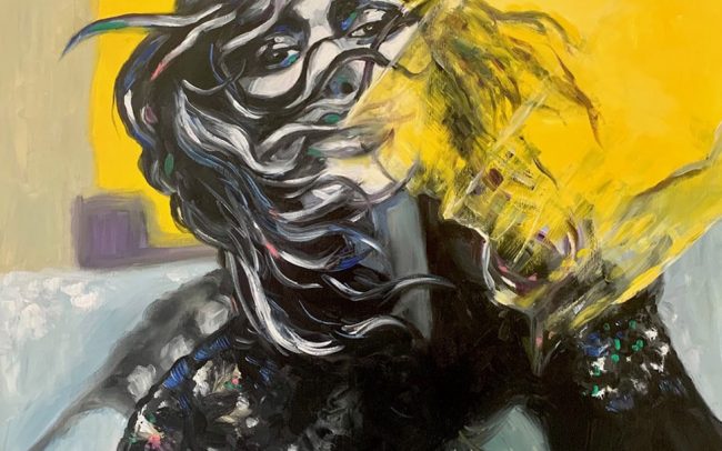 Vivre en paix - Peinture à l’huile - 61x50