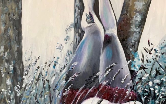 Une journée parfaite 2 - Peinture à l’huile - 61x50