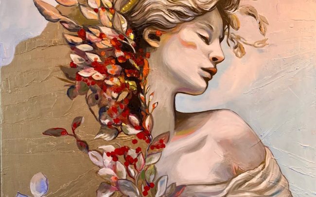 Quelqu’un de bien - Peinture à l’huile - 73x60