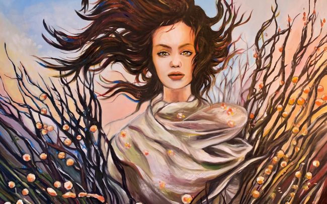 Les idées lumineuses - Peinture à l’huile - 100x81