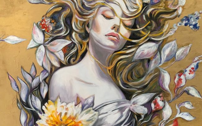 Black light - Peinture à l’huile - 73x60