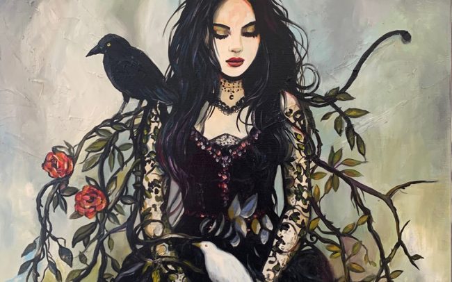 Out of dream - Peinture à l’huile - 81x65