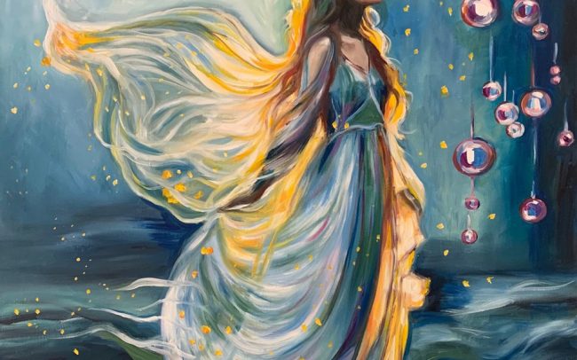 Rêves - Peinture à l’huile - 55x61