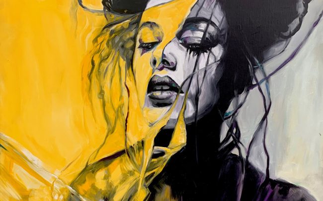 Illumination - Peinture à l’huile - 81x 65